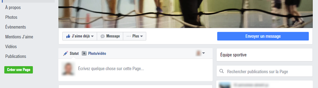 page facebook savenay handball