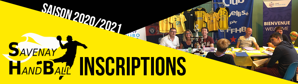 Inscriptions 2020/2021